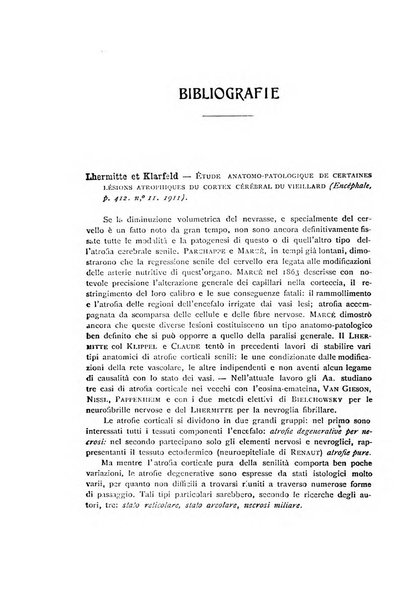 Il manicomio archivio di psichiatria e scienze affini