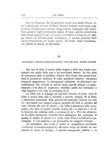 Il manicomio archivio di psichiatria e scienze affini