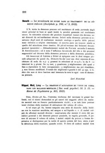 Il manicomio archivio di psichiatria e scienze affini