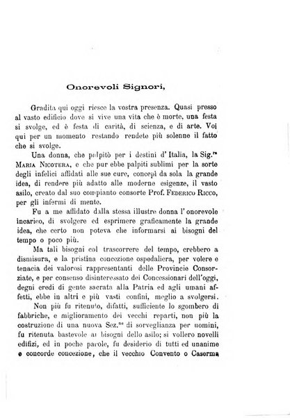 Il manicomio archivio di psichiatria e scienze affini