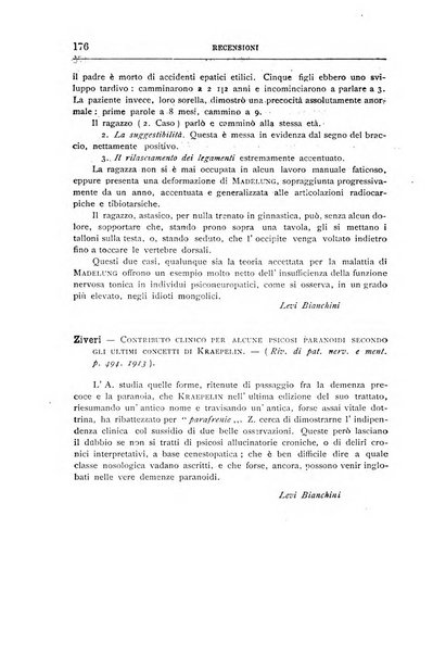 Il manicomio archivio di psichiatria e scienze affini