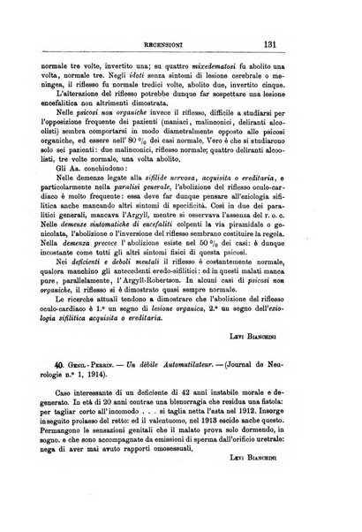 Il manicomio archivio di psichiatria e scienze affini