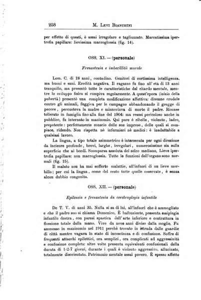 Il manicomio archivio di psichiatria e scienze affini