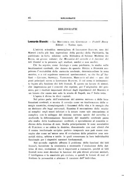 Il manicomio archivio di psichiatria e scienze affini