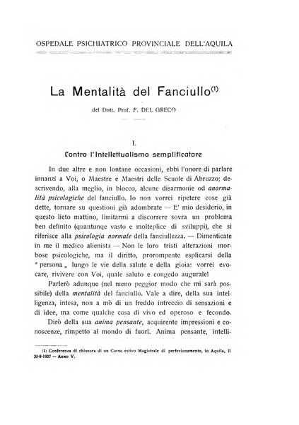 Il manicomio archivio di psichiatria e scienze affini