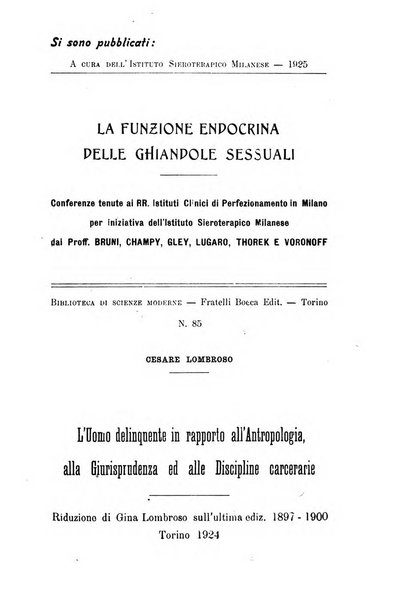 Il manicomio archivio di psichiatria e scienze affini