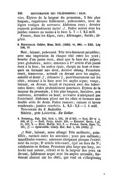 L'abeille memoires d'entomologie