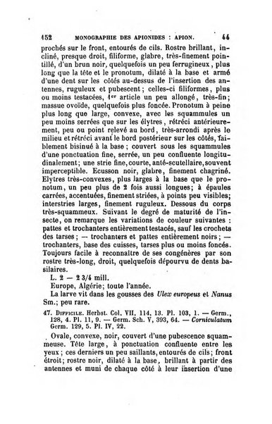 L'abeille memoires d'entomologie