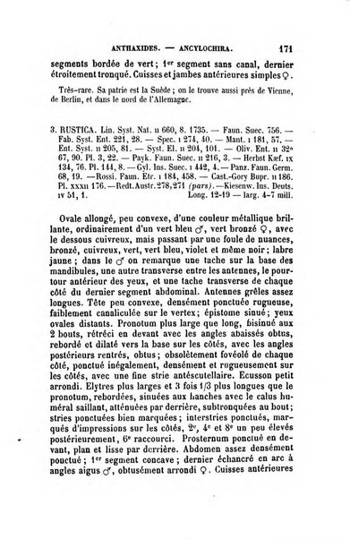 L'abeille memoires d'entomologie