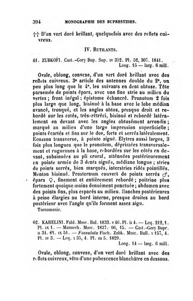 L'abeille memoires d'entomologie