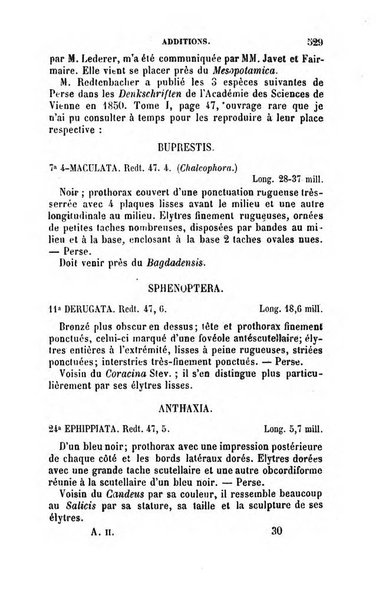 L'abeille memoires d'entomologie