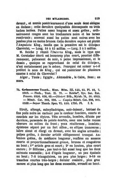 L'abeille memoires d'entomologie