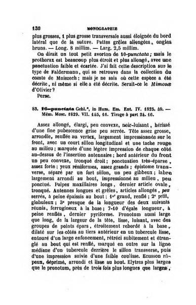 L'abeille memoires d'entomologie