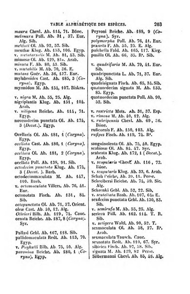 L'abeille memoires d'entomologie