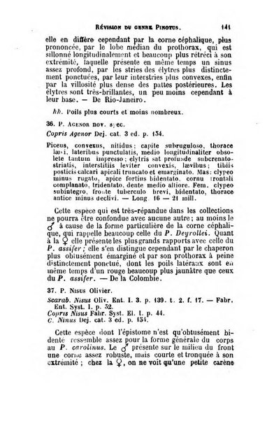 L'abeille memoires d'entomologie