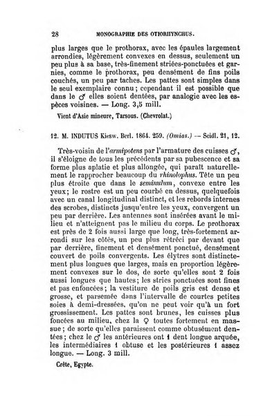 L'abeille memoires d'entomologie