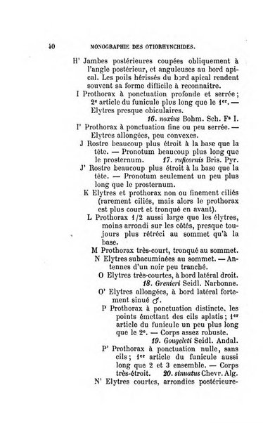 L'abeille memoires d'entomologie