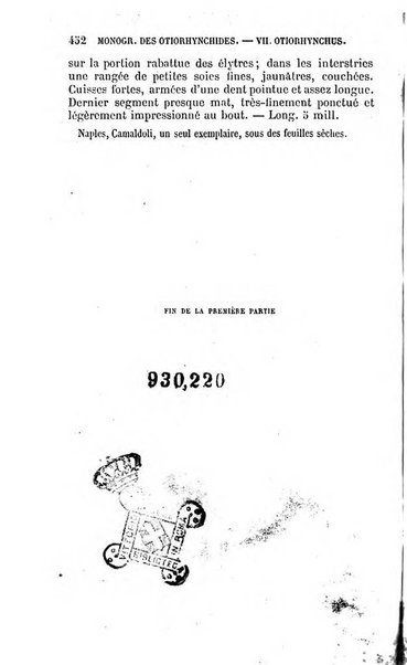 L'abeille memoires d'entomologie