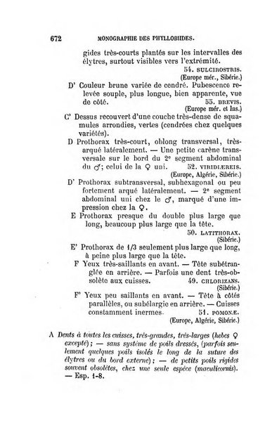 L'abeille memoires d'entomologie