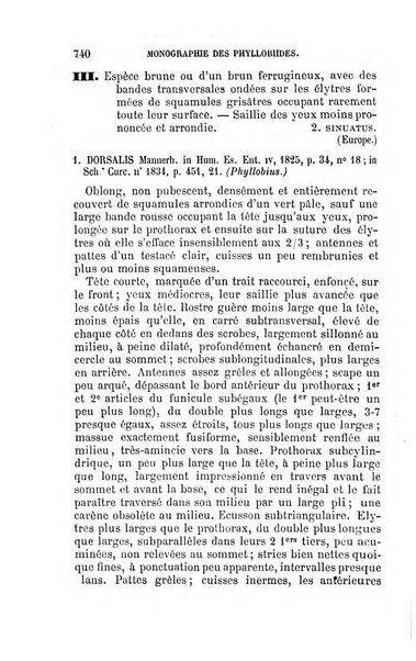 L'abeille memoires d'entomologie