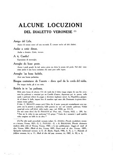 Il folklore italiano archivio per la raccolta e lo studio delle tradizioni popolari italiane