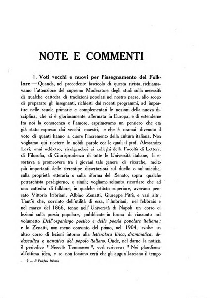 Il folklore italiano archivio per la raccolta e lo studio delle tradizioni popolari italiane