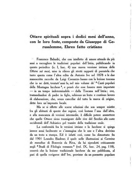 Il folklore italiano archivio per la raccolta e lo studio delle tradizioni popolari italiane