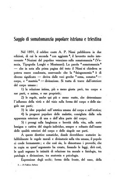 Il folklore italiano archivio per la raccolta e lo studio delle tradizioni popolari italiane