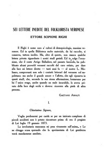 Il folklore italiano archivio per la raccolta e lo studio delle tradizioni popolari italiane