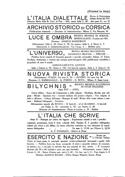 Il folklore italiano archivio per la raccolta e lo studio delle tradizioni popolari italiane