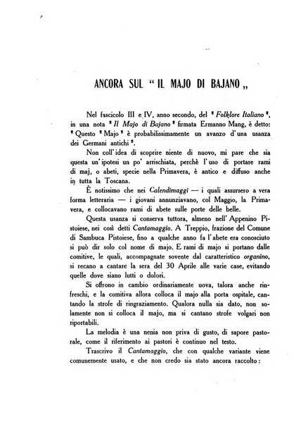 Il folklore italiano archivio per la raccolta e lo studio delle tradizioni popolari italiane