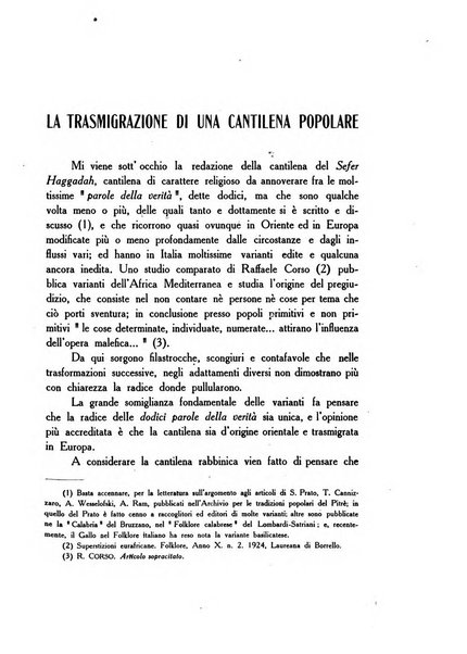 Il folklore italiano archivio per la raccolta e lo studio delle tradizioni popolari italiane