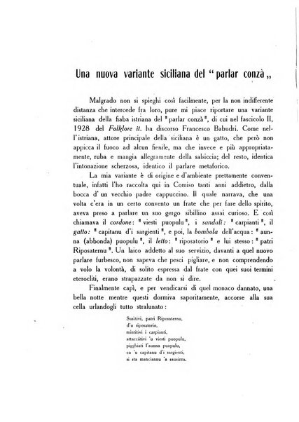 Il folklore italiano archivio per la raccolta e lo studio delle tradizioni popolari italiane