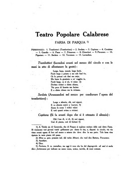 Il folklore italiano archivio per la raccolta e lo studio delle tradizioni popolari italiane