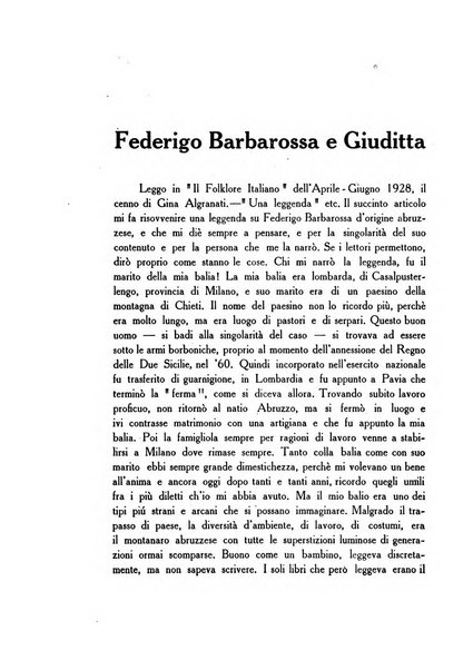 Il folklore italiano archivio per la raccolta e lo studio delle tradizioni popolari italiane