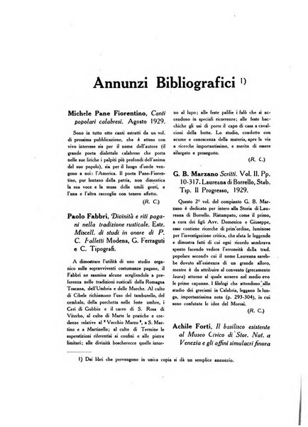 Il folklore italiano archivio per la raccolta e lo studio delle tradizioni popolari italiane