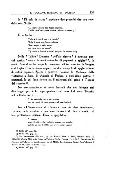 Il folklore italiano archivio per la raccolta e lo studio delle tradizioni popolari italiane