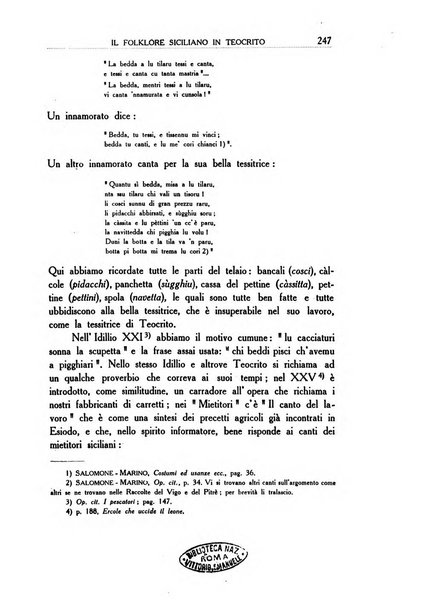 Il folklore italiano archivio per la raccolta e lo studio delle tradizioni popolari italiane