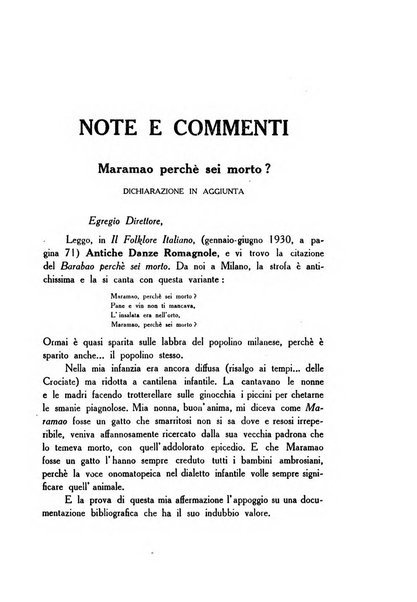 Il folklore italiano archivio per la raccolta e lo studio delle tradizioni popolari italiane