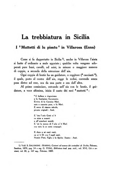 Il folklore italiano archivio per la raccolta e lo studio delle tradizioni popolari italiane