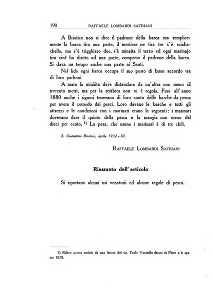 Il folklore italiano archivio per la raccolta e lo studio delle tradizioni popolari italiane