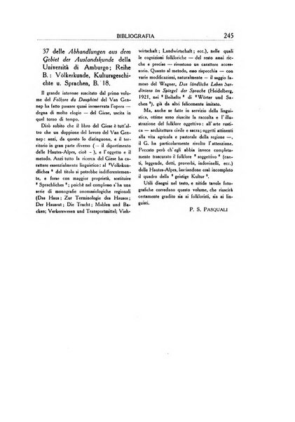 Il folklore italiano archivio per la raccolta e lo studio delle tradizioni popolari italiane