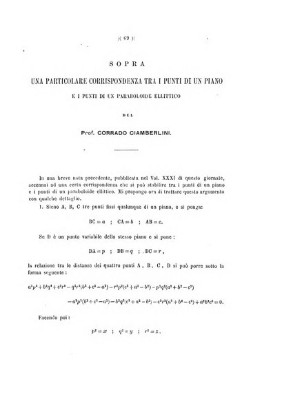 Giornale di matematiche di Battaglini