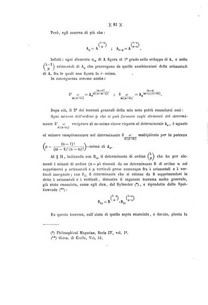 Giornale di matematiche di Battaglini