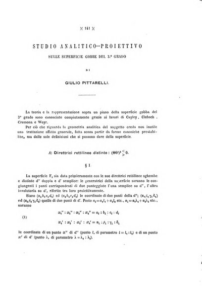 Giornale di matematiche di Battaglini