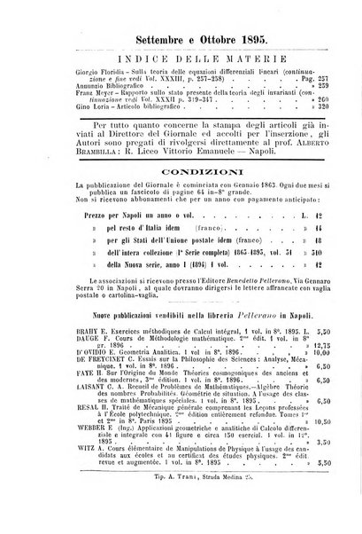 Giornale di matematiche di Battaglini