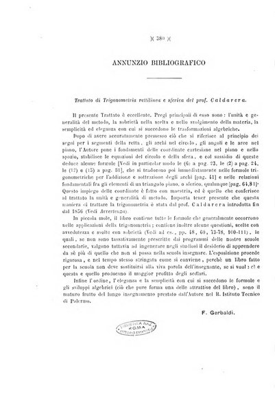 Giornale di matematiche di Battaglini