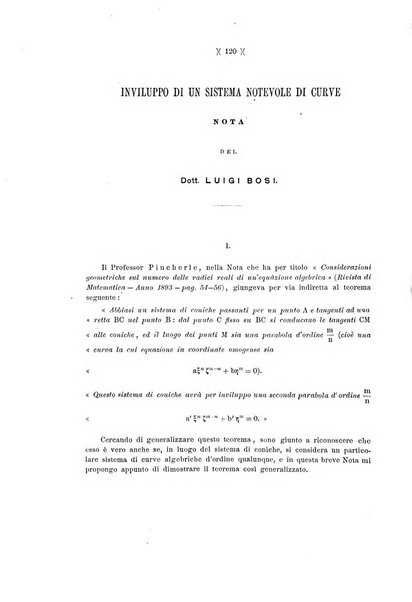 Giornale di matematiche di Battaglini