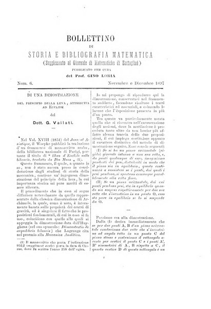 Giornale di matematiche di Battaglini