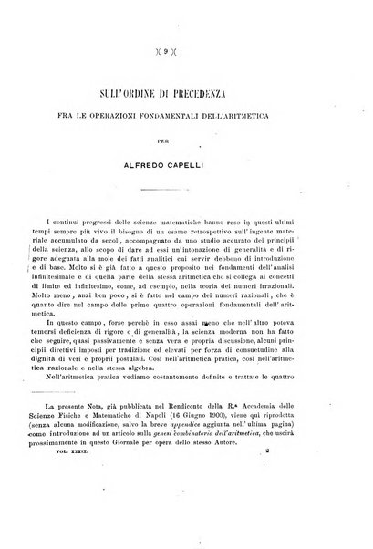 Giornale di matematiche di Battaglini